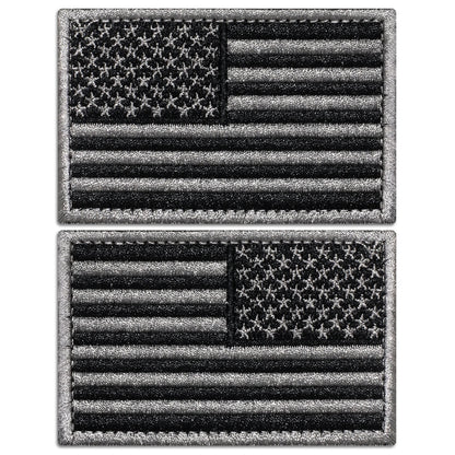 USA Flag Patches - 2 Pack