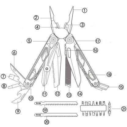 Daicamping DL30 EDC Multi-Tool