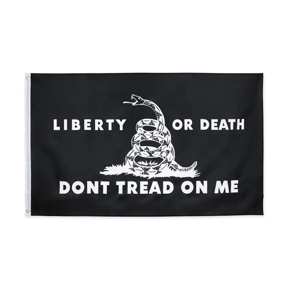 Don't Tread On Me Black Flag - Liberty or Death