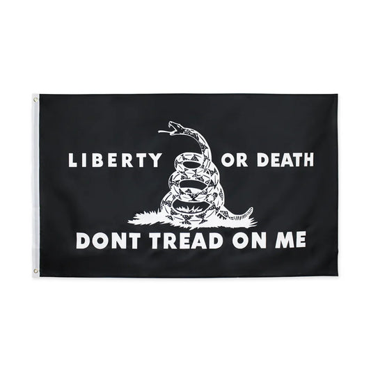 Don't Tread On Me Black Flag - Liberty or Death