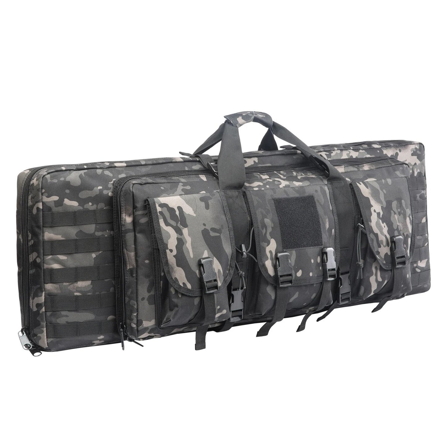 Double Rifle Case Grey Gray Camo Bag