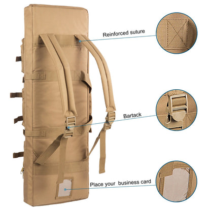 Double Rifle Case Backpack