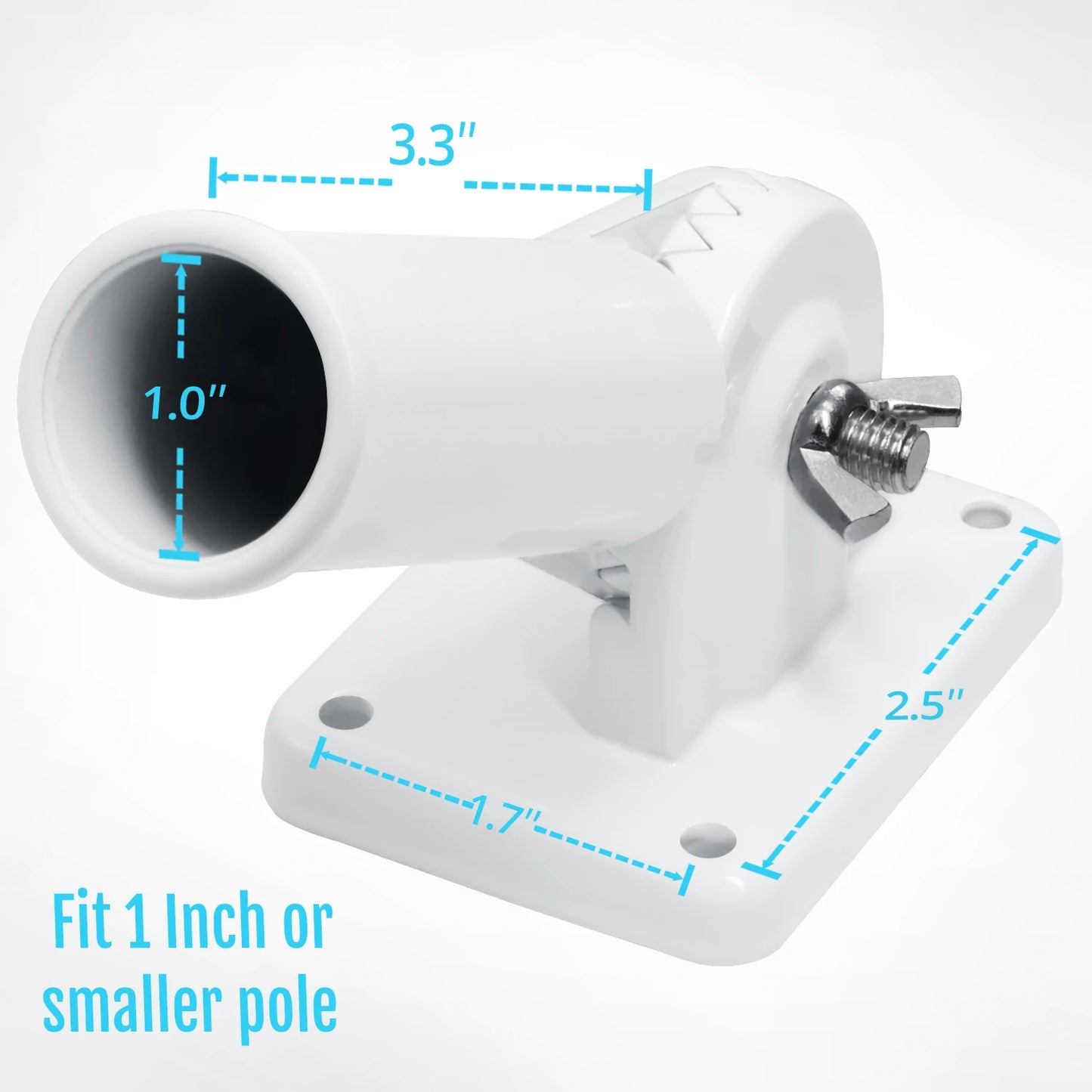 Multi-Position Flag Pole Mounting Bracket